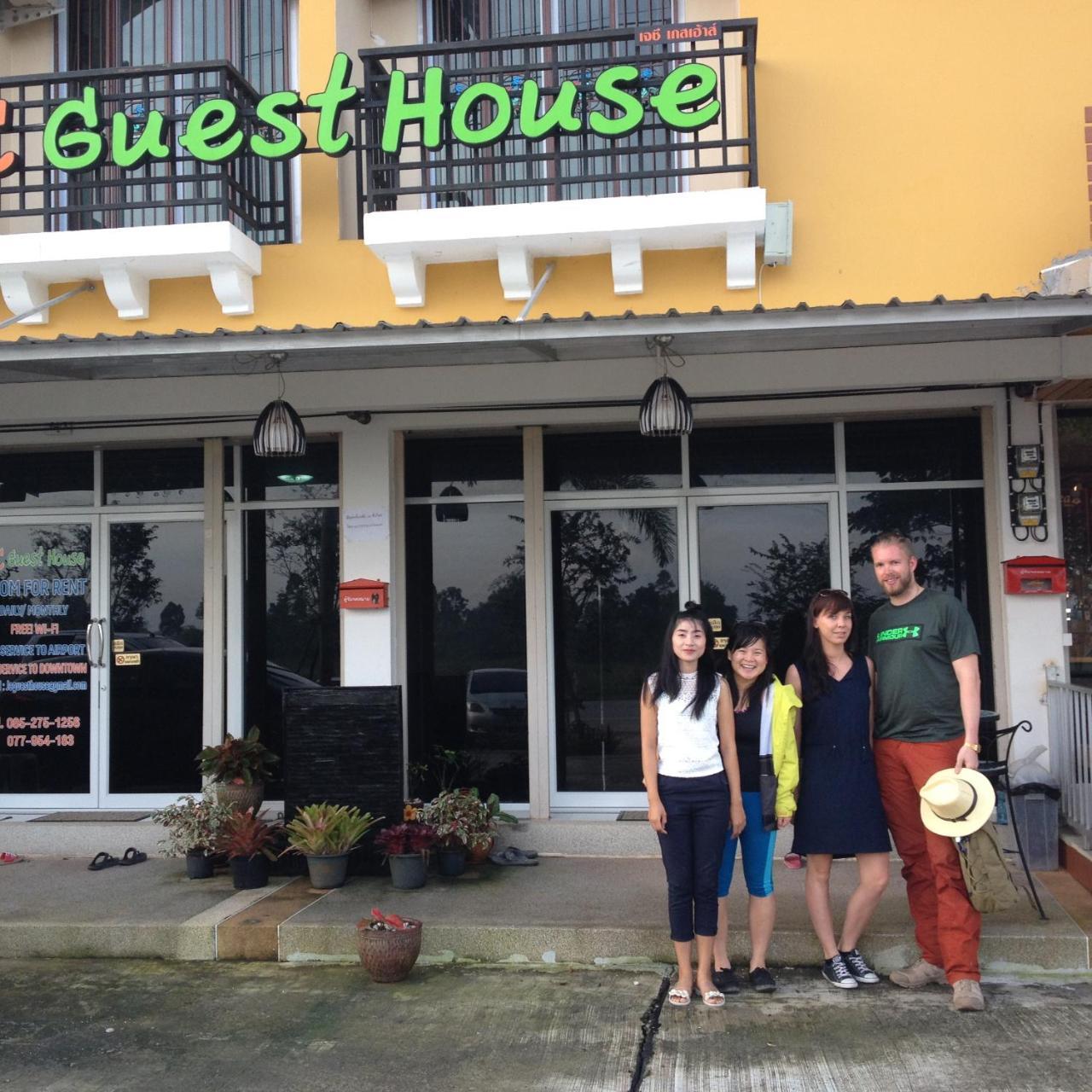 Jc Guesthouse @ Suratthani Airport Surat Thani Eksteriør billede